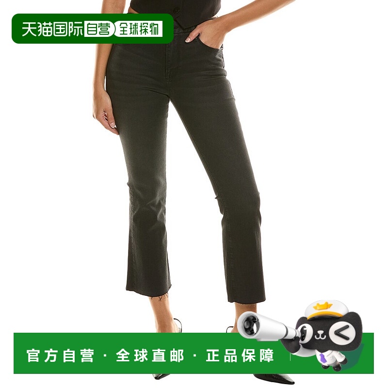 自营 FRAME Denim Le Crop 迷你靴牛仔裤 - 蓝色 美国奥莱直发