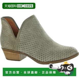 Perforated Womens 自營lucky Suede Boots brandBaley Ankle