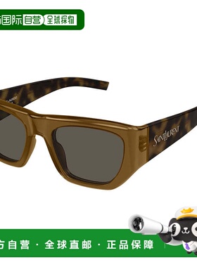 自营saint laurentSL740 004 Black/Havana/Dark Grey - transpar