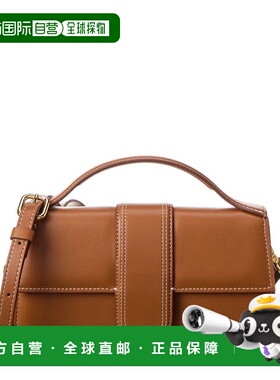 自营Jacquemus Le Grand Bambino Leather Shoulder Bag - brown