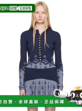 1h可退 香港直邮潮奢 CONNER IVES 女士 蓝色 Sock Long Sleeve