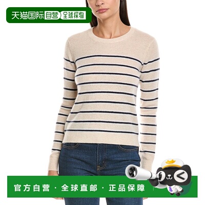 自营philosophy Stripe Cashmere Sweater - tan 美国奥莱直发