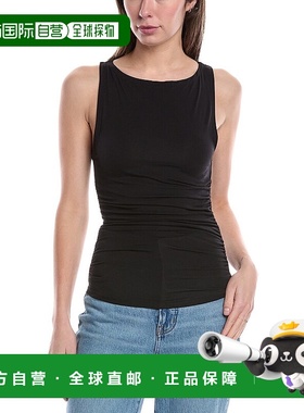 自营 rag & bone Luca 褶皱背心 - 黑色 美国奥莱直发性感