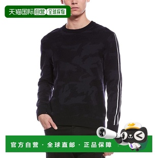 Blend Wool Crewneck Sweater 美国奥莱 自营Bogner blue Soren