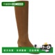 Brown 自营Vince 长筒靴美国直发奥莱 Suede Boot Kellan Tall