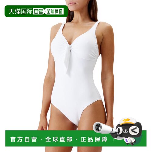 自营Melissa Odabash Lisbon  One-Piece - white 美国奥莱直发