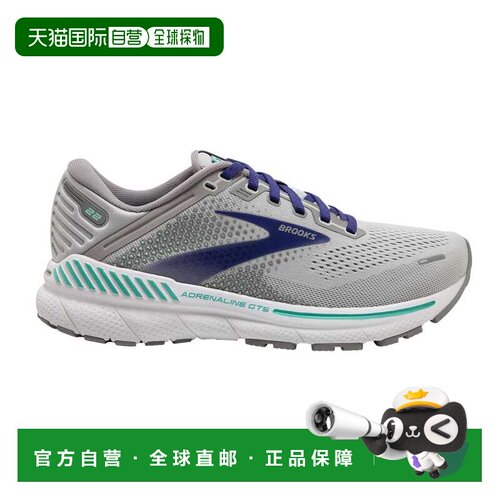 自营Brooks Adrenaline GTS 22合金/蓝色/绿色120353-2e-045女士-