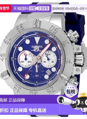 自营 Invicta Men's Subaqua 50mm Quartz Watch - blue 美国奥莱