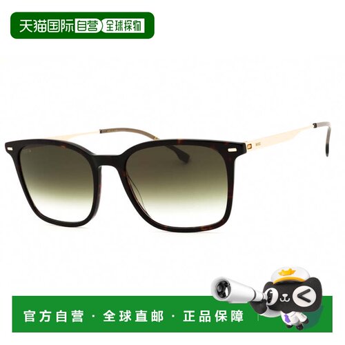 自营hugo bossBOSS 1694/S 02IK 9K Havana/Green Gradient - hav