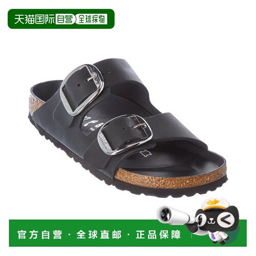 自营Birkenstock Arizona Narrow Leather Sandal - black 美国奥