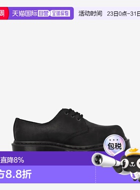 美国直邮DR. MARTENS马丁1461 Bex系列男女同款皮革Bump Toe黑色