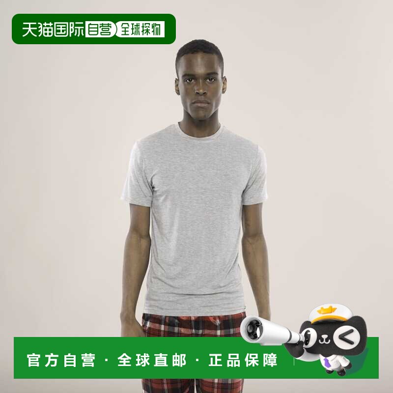 自营members only会员专用短袖竹纤维睡衣 - 灰色 美国奥莱直发图片