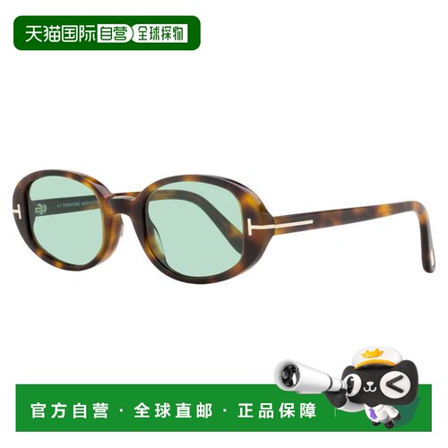 自营Tom Ford女士Iggy太阳镜TF1364 53N金色哈瓦那49mm-53n 美国