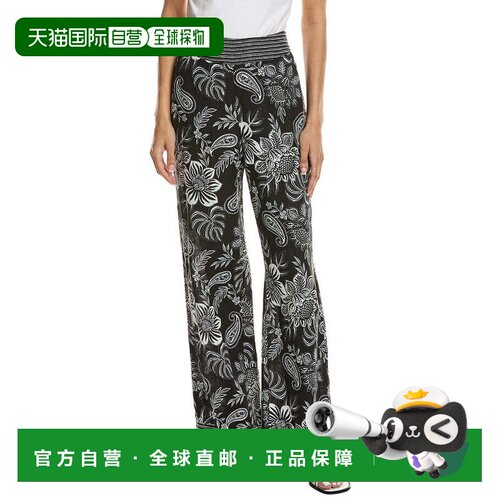 自营tyler boe Gianna Linen-Blend Pant - black 美国奥莱直发