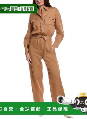 自营Maje Jumpsuit - Tan 连体裤美国直发奥莱