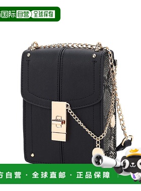 自营 mia k collectionMia K 出品 Iona 女士时尚斜挎包 - 黑色