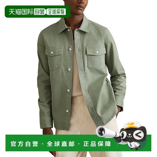 自营Reiss Malaki Twill Shirt 美国奥莱直发