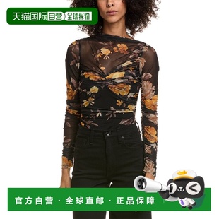 自营Bardot Althea Mesh Bodysuit - black 美国奥莱直发性感