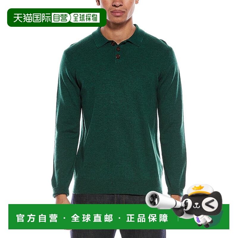 自营Brodie Cashmere Wool & Cashmere-Blend Trophy Neck Sweate