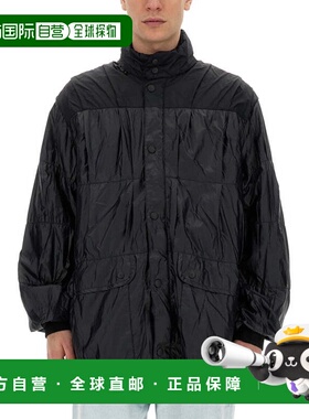 自营our legacyCrinkled Texture Nylon Jacket - black 美国奥莱