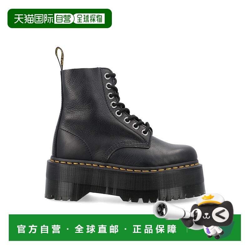 自营dr. martens1460 Pascal Max Boots - black 美国奥莱直发
