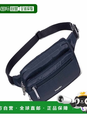 自营baggallini Securtex Anti-Theft Belt Bag Sling - french n