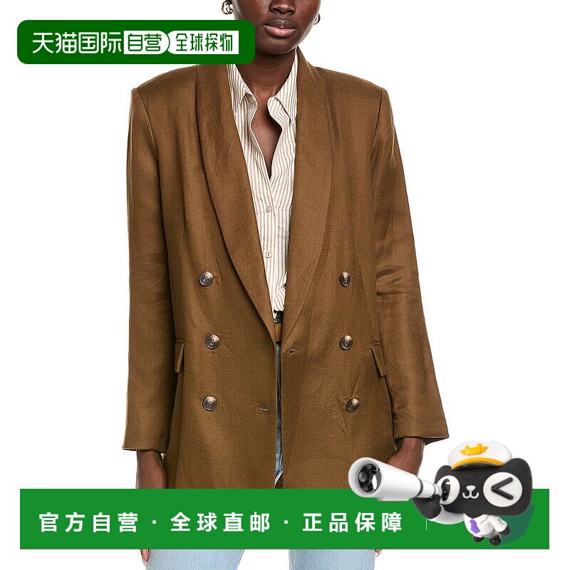 自营l'agenceL’AGENCE Jayda Relaxed Double-Breasted Blazer -