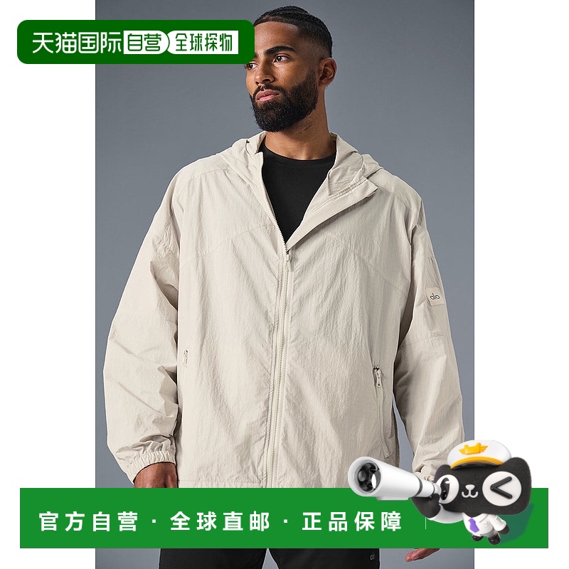 美国直邮AloYoga男士拉链夹克运动外套M4166R