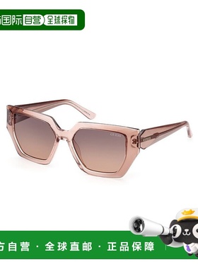自营Guess Resin Women's Sunglasses - brown 美国奥莱直发