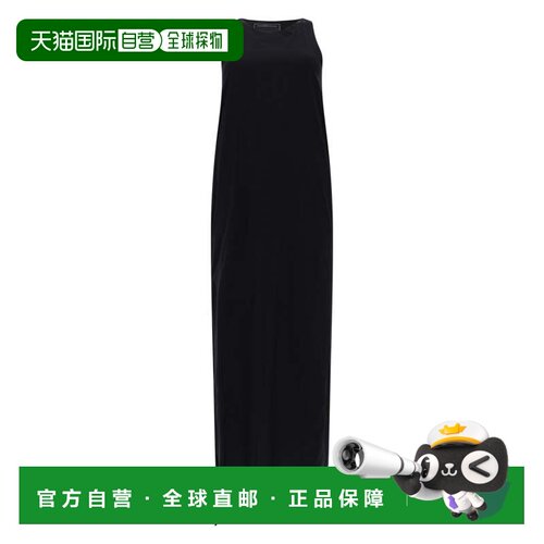 自营y-3Neutrals Racer Cinch无袖中长款连衣裙-黑色 美国奥莱直