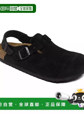 1h可退 【美国直邮】Birkenstock 男士 Tokio 绒面真皮木屐 运动