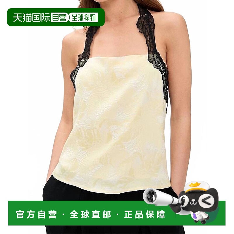 自营rachel comey柠檬高夫汤 美国奥莱直发性感背心