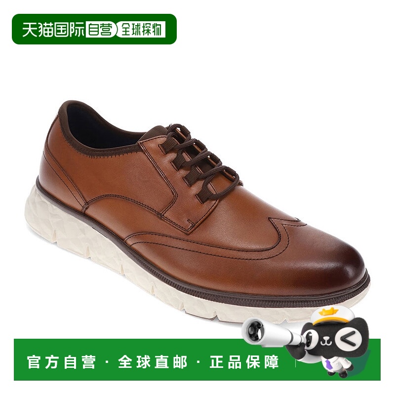 自营 Dockers男式Clarkston真皮休闲系带牛津鞋-奶油糖果 美国奥