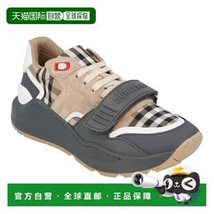 自营burberryCheck Sneakers grey 美国奥莱直发 Arthur