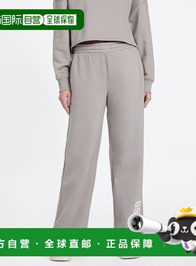 自营guessThais Wid- Leg Pants - moondust 美国奥莱直发阔腿裤