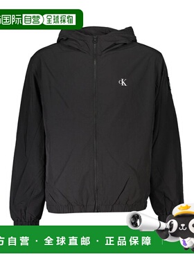 自营Calvin Klein Poliammide Mens Men's Jacket - black 美国奥