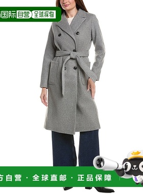 自营frye弗莱风衣-灰色 美国奥莱直发