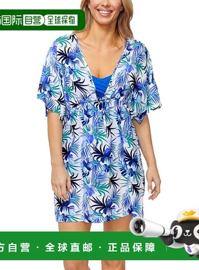 自营 Leilani Breezy Caftan - 白色 美国奥莱直发连衣裙