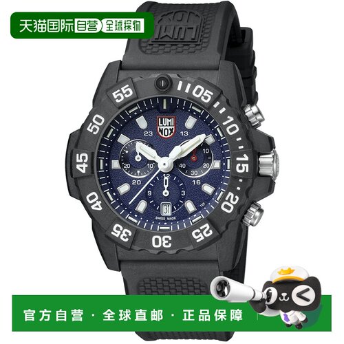 自营Luminox Men's Navy Seal Quartz Watch - black 美国奥莱直