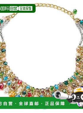 自营liv oliver产品 18K 金多宝石项链 - 多颗 美国奥莱直发