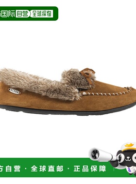 自营 Acorn Cozy Moc Slipper - black 美国奥莱直发休闲鞋一脚蹬