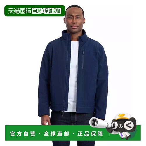 1h可退 【美国直邮】calvin klein/凯文克莱 男士 夹克衫外套软壳