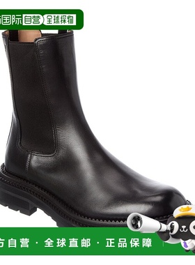 自营salvatore ferragamoFerragamo Hype Leather Boot - black