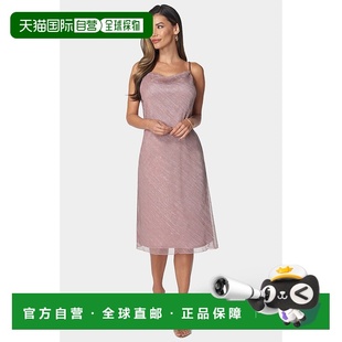 Pleat Cowl Midi 自营Bebe drose Dress 美国奥莱直发 Women