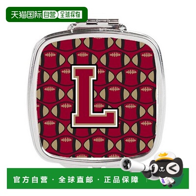 自营 Carolines Treasures CJ1078-LSCM 字母 L 足球石榴石正品