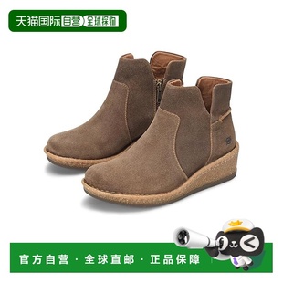 宝蕴 女士 Viv 1h可退 brown棕色 born 短靴 舒适时 香港直邮潮奢