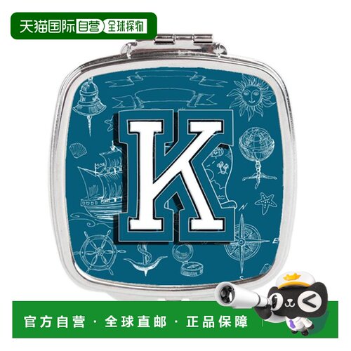 自营Carolines Treasures CJ2014-KSCM 字母 K 海涂鸦首字母正品