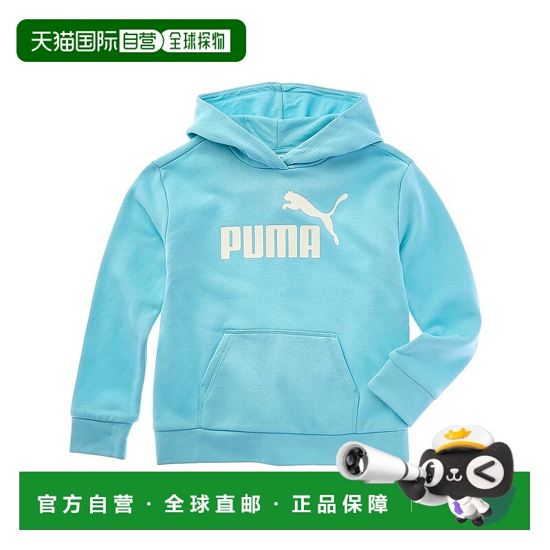 自营PUMA Foundations Fleece Pullover Hoodie - blue 美国奥莱