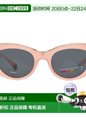 自营Polaroid Polarized Grey Cat Eye Ladies Sunglasses PLD 61