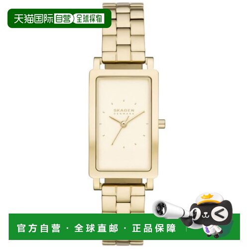 自营Skagen Women's Hagen Lille Gold Dial Watch - gold 美国奥
